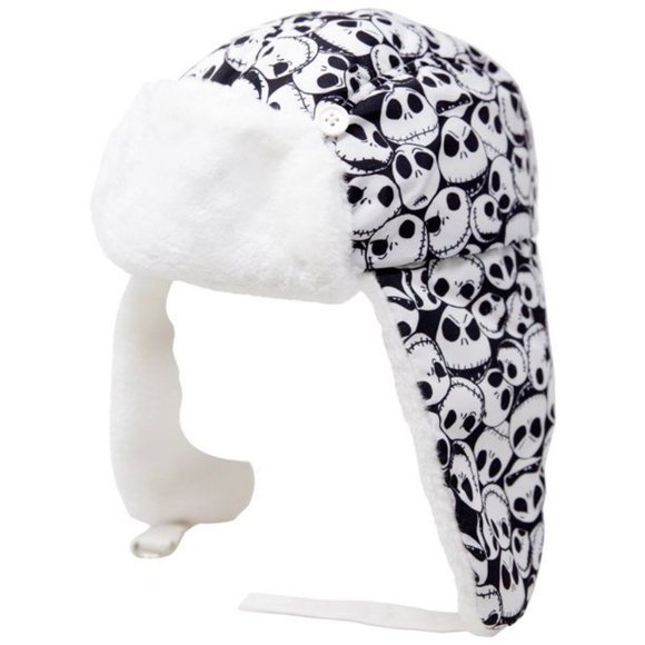 Nightmare Before Christmas Reversible Bomber Winter Hat - Picture 1 of 3